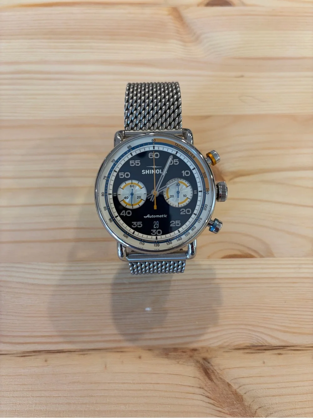 Shinola CANFIELD SPEEDWAY OPEN ROAD AUTOMATIC CHRONOGRAPH